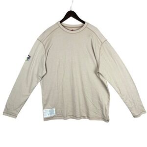NWT Dragonwear Long Sleeve Tee Baselayer 2XL FR Cat 2 Arc 9 Tan Work